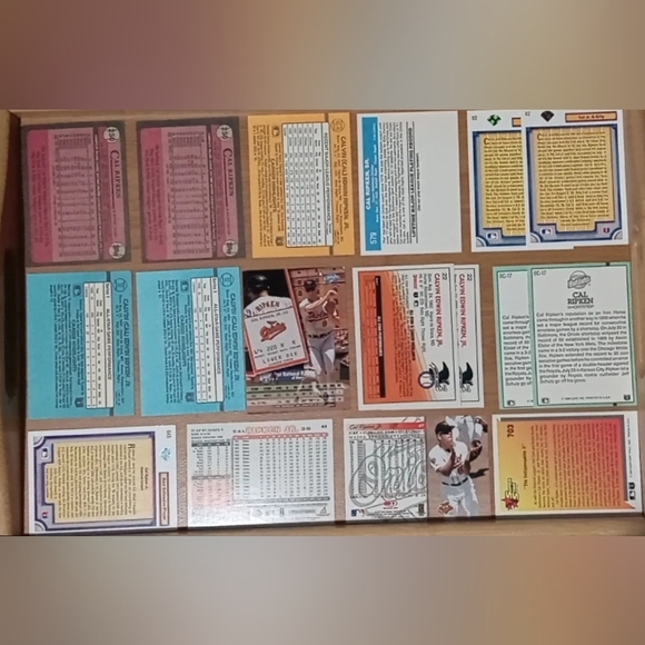 Cal Ripken Baseball Card Lot - Picture 2 of 2